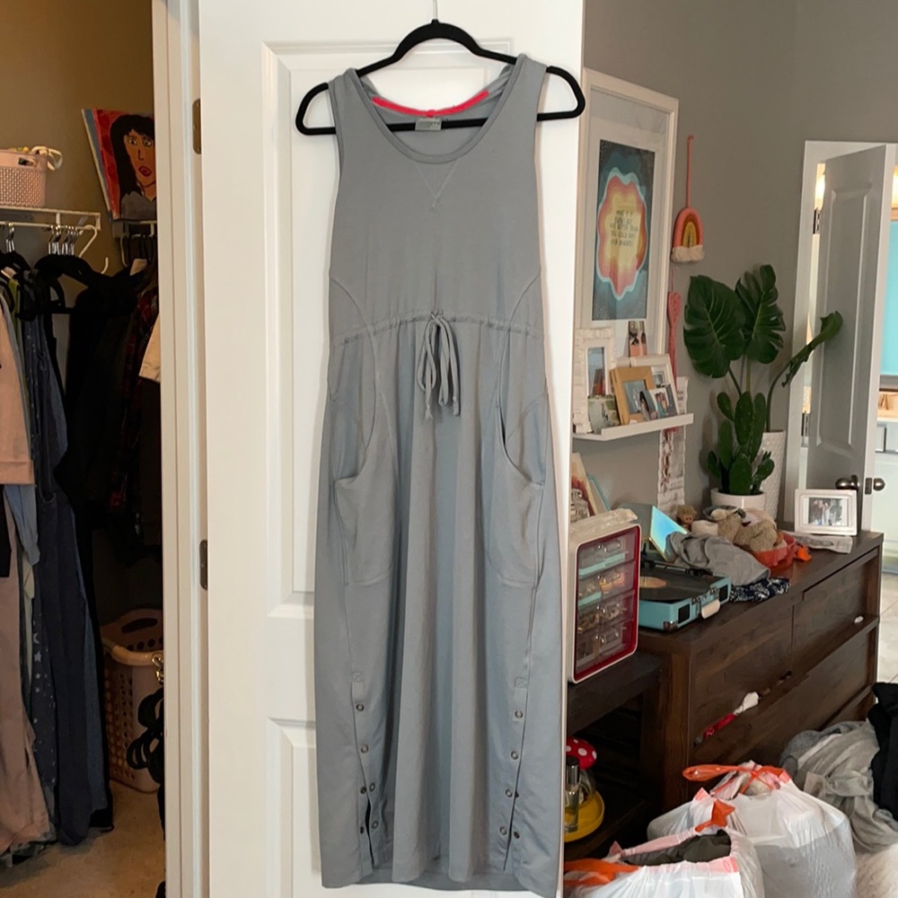 Athleta hoodie dress- so comfy! Large